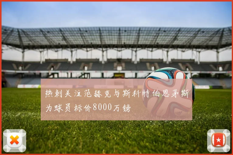 热刺关注范赫克与斯科特伯恩茅斯为球员标价8000万镑